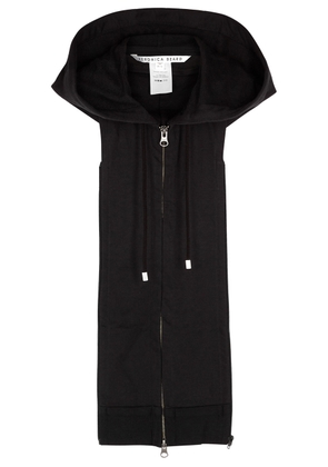 Veronica Beard Hooded Cotton Dickey - Black - One Size