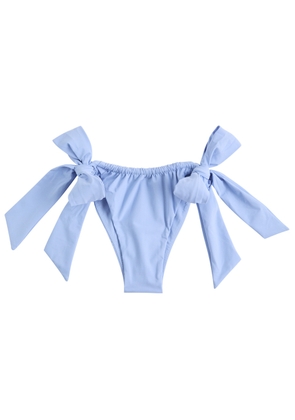 Faithfull The Brand Costa Tie-fastening Bikini Briefs - Blue - XS (UK6 / XS)