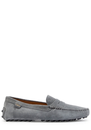 Tods Gommino Suede Loafers - Grey - 37 (IT37 / UK4)