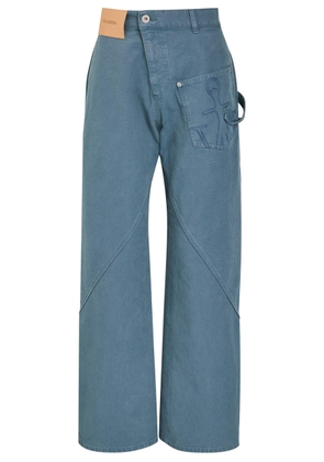 JW Anderson Twisted Wide-leg Jeans - Blue - 25 (W25 / UK6 / XS)