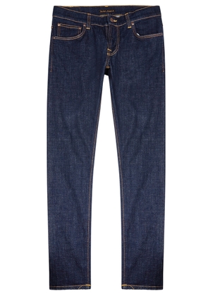 Nudie Jeans Tight Terry Indigo Skinny Jeans - W36