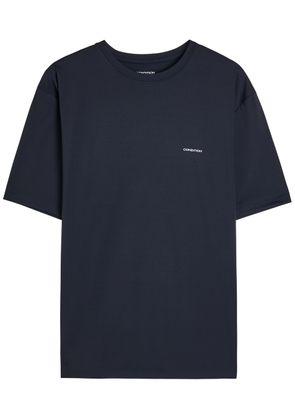 Condition Everyday Logo Stretch-jersey T-shirt - Navy - Xxl