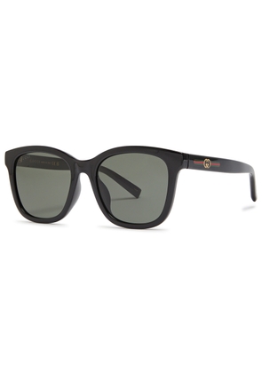 Gucci Wayfarer-style Sunglasses - Black - One Size
