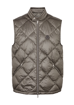 Moncler Nasta Quilted Shell Gilet - Grey - 6 (UK46 /xxxl)