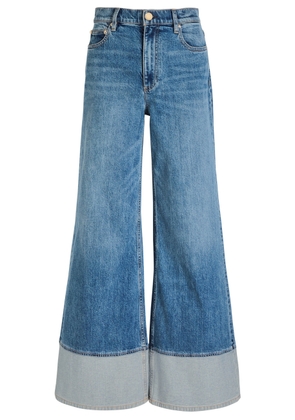 Alice + Olivia Wilson Panelled Wide-leg Jeans - Blue - 27 (W27 / UK8-10 / S)