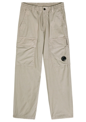 C.P. Company Microreps Cotton Cargo Trousers - Grey - 50 (IT50 / L)