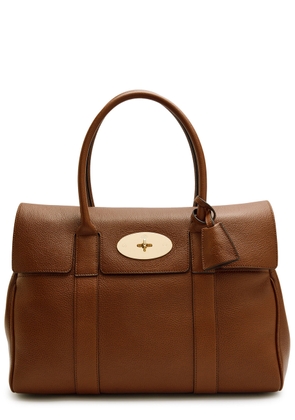 Mulberry Bayswater Small Grained Leather Shoulder bag - Tan - One Size