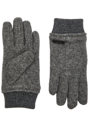 Boss Kalspar Wool-blend Gloves - Grey - S