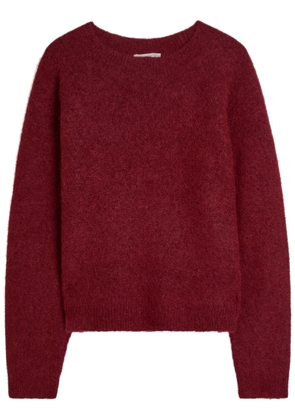 Vince Brushed Alpaca-blend Jumper - Red - XS (UK6 / XS)