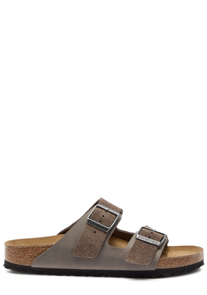 Birkenstock Arizona Brushed Suede Sliders - Grey - 42 (IT42 / UK8)