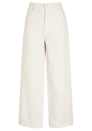 Good American Good Standard Baggy Relaxed Jeans - White - 12 (W31 / UK14 / L)