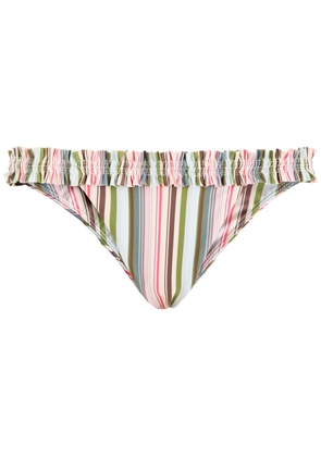 Faithfull The Brand Tavira Striped Bikini Bottoms - Multicoloured - M (UK12 / M)