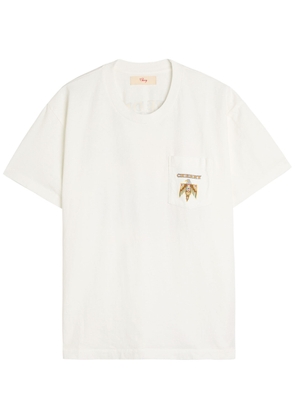 Cherry Los Angeles Majave Desert Printed Cotton T-shirt - White - L