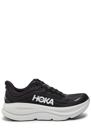 Hoka Bondi 9 Mesh Sneakers - Black And White - 11 (IT45 / UK11)