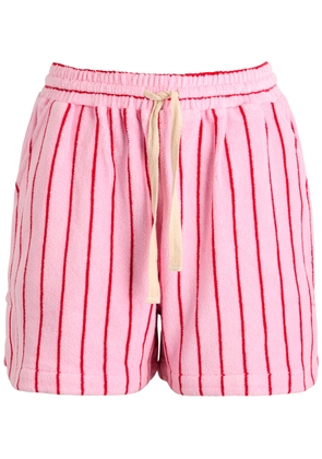 Bongusta Naram Striped Terry Shorts - Pink - 2 (L)