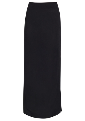 Toteme Woven Midi Skirt - Black - 40 (UK12 / M)