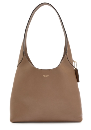 Coach Brooklyn 28 Leather Shoulder bag - Stone