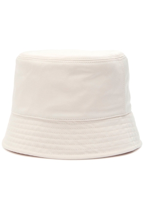 Moncler Logo Twill Bucket hat - Ivory - L (UK14 / L)