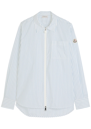 Moncler Striped Shell Shirt - White - S (UK 10 / S)