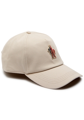 Moncler Grenoble Day-namic Logo-embroidered Cotton cap - Cream - One Size