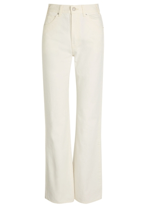Nili Lotan Joan Straight-leg Jeans - Cream - 25 (W25 / UK6 / XS)