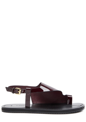 A.emery Milne Patent Leather Sandals - Burgundy - 36 (IT36/ UK3)