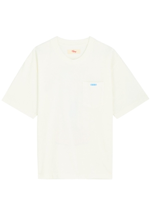 Cherry Los Angeles Where The West Begins Cotton T-shirt - White - XL