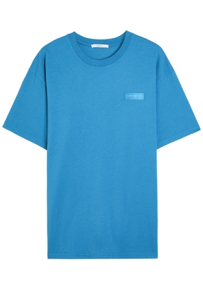 Givenchy Logo-appliquéd Cotton T-shirt - Blue - M
