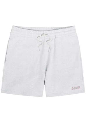 Casablanca Manga Tennis Ball Logo-print Cotton Shorts - Grey - L
