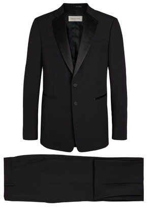 Dries Van Noten Kayne Wool and Silk-blend Suit - Black - 48 (IT48 / M)