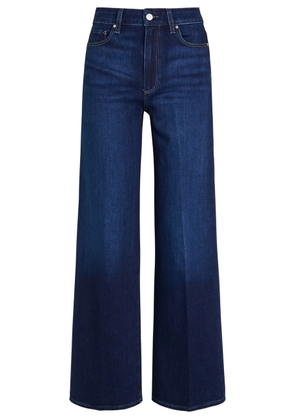 Paige Anessa Wide-leg Jeans - Dark Blue - 25 (W25 / UK6 / XS)
