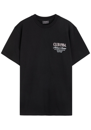 Club 1984 San Andreas Printed Cotton T-shirt - Black - L