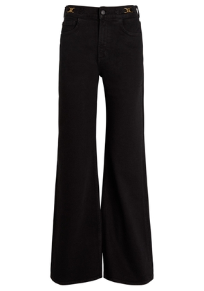 Citizens OF Humanity Kimberly Horsebit-embellished Flared-leg Jeans - Black - 29 (W29 / UK12 / M)