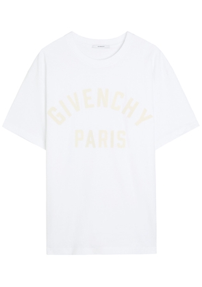 Givenchy Logo-appliquéd Cotton T-shirt - White - S