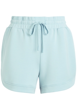 Varley Ollie High Rise 3.5 Stretch-jersey Shorts - Light Blue - XL (UK16 / XL)
