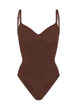 Skims Seamless Sculpt Brief Bodysuit - Brown - M (UK12-14)