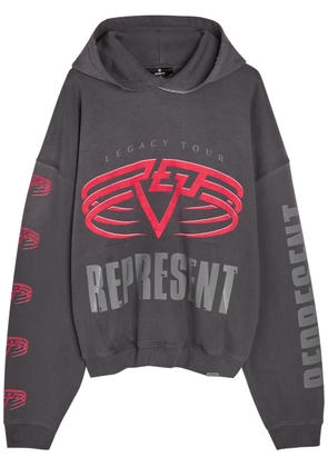 Represent Living Legacy Tour Printed Cotton Sweatshirt - Grey - M