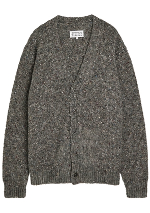 Maison Margiela Oversized Wool Cardigan - Grey - XS (UK6 / XS)