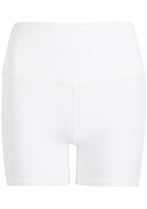 Varley Freesoft High Rise 4 Stretch-jersey Shorts - White - S (UK8-10 / S)