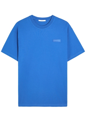 Givenchy Logo-appliquéd Cotton T-shirt - Blue - L
