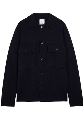 Allude Wool and Cashmere-blend Overshirt - Black - L