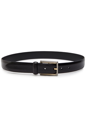 Andersons Belts Glossed Leather Belt - Black - 75 (UK8/ S)