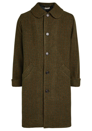 Bode Hedgerow Polka Dot-jacquard Wool Coat - Multicoloured 1 - S