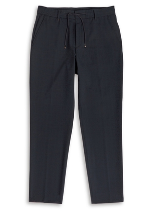 Boss Perin Seersucker Trousers - Navy - 52 (W36 / XL)