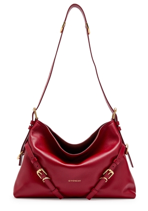 Givenchy Voyou Medium Grained Leather Shoulder bag - Red - One Size
