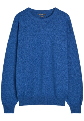 Begg X CO Hugo Melange Cashmere Sweatshirt - Blue - XL