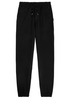 Saint Laurent Logo-embroidered Cotton Sweatpants - Admiral - M