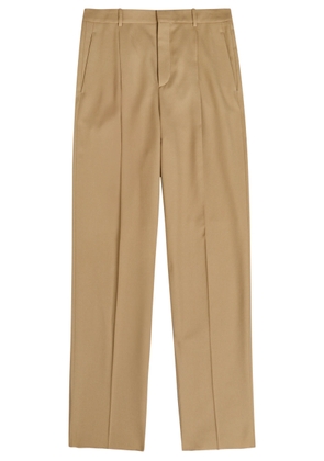 Saint Laurent Straight-leg Wool Trousers - Beige - 48 (W32 / M)
