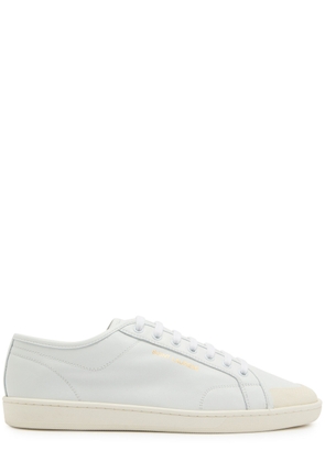 Saint Laurent Gym Leather Sneakers - White - 41 (IT41 / UK7)