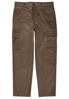 NN07 Mylo Stretch-cotton Cargo Trousers - Bronze - 36 (W36 / XL)